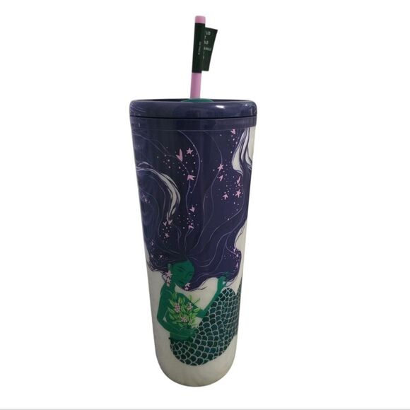 Starbucks 2025 Mermaid Siren Pearlescent Hot / Cold Tumbler